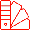 Icon für verfügbare Farben und Sonderfarben
