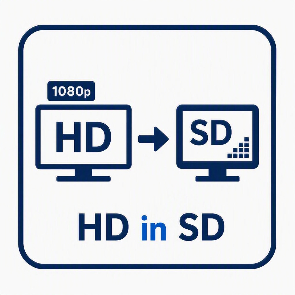 HD in SD