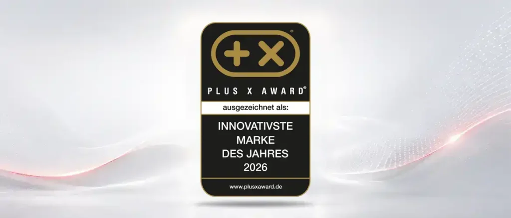 KATHREIN Auszeichnung „Innovativste Marke des Jahres 2026“ beim PLUS X AWARD